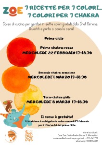Corso di cucina Casa Zoe